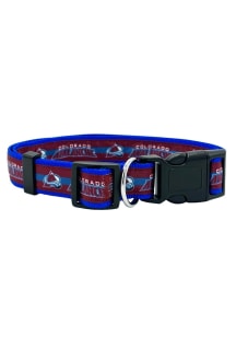 Colorado Avalanche Satin Pet Collar