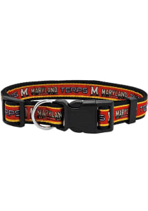 Red Maryland Terrapins Satin Pet Collar