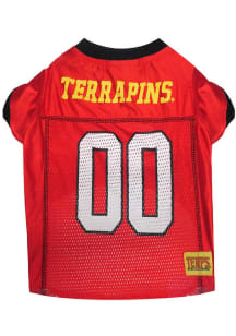 Red Maryland Terrapins Mesh Pet Jersey