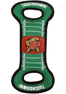 Red Maryland Terrapins Field Tug Pet Toy