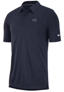 Mens Penn State Nittany Lions Navy Blue Nike Col M NK Polo Short Sleeve Polo Shirt