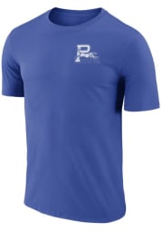 Pitt Panthers Blue Crew Stadium Short Sleeve T Shirt
