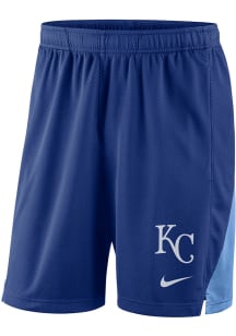 Nike Kansas City Royals Mens Blue Dry Franchise Shorts