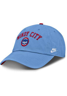 Nike Chicago Cubs Retro Club Unstructured Adjustable Hat - Light Blue