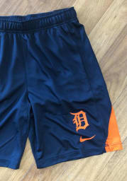 Nike Detroit Tigers Mens Navy Blue Franchise Shorts