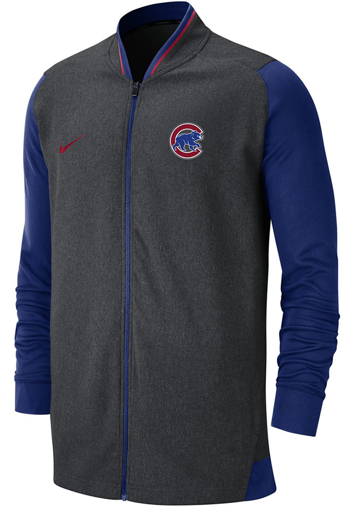 Nike Chicago Cubs Mens Blue GM Dry Track Jacket