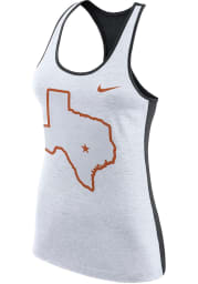 Nike Texas Longhorns Womens White Touch Tank Top