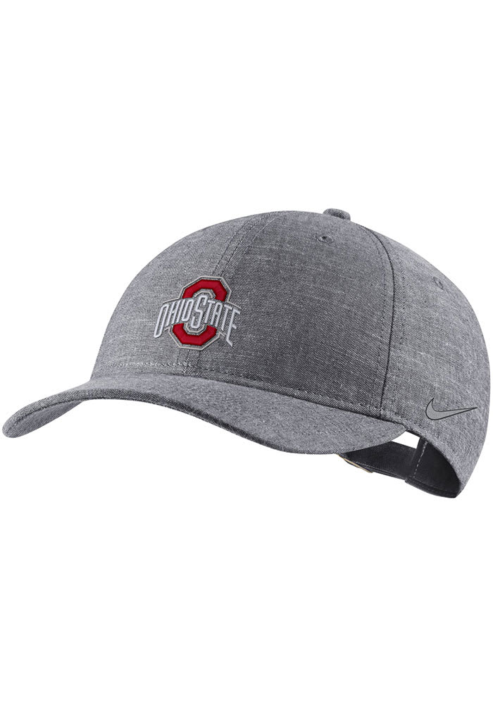 Nike Ohio State Buckeyes 2019 CFP Bound L91 Adjustable Hat - Grey