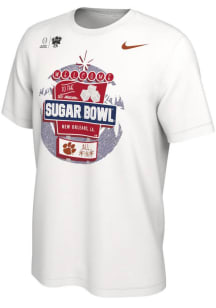 Nike Clemson Tigers White 2020 College Football Playoff Bound Short Sleeve T Shirt