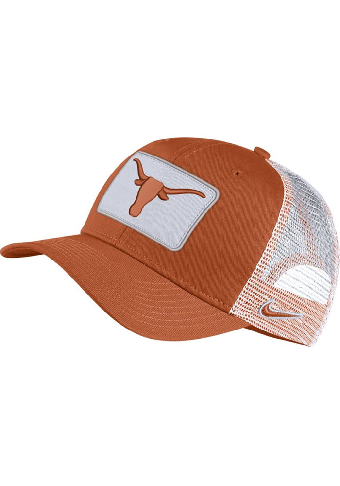 Nike Texas Longhorns C99 Trucker Adjustable Hat - Burnt Orange