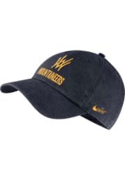 Nike West Virginia Mountaineers Vault H86 Adjustable Hat - Navy Blue
