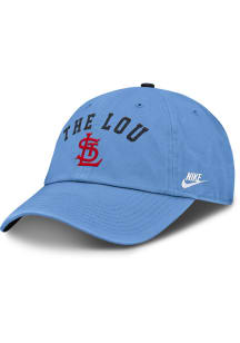 Nike St Louis Cardinals Retro Club Unstructured Adjustable Hat - Light Blue