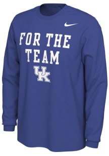 Nike Kentucky Wildcats Blue Mantra Long Sleeve T Shirt