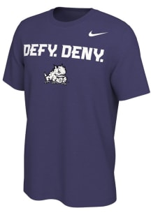 Nike TCU Horned Frogs Purple Mantra Short Sleeve T Shirt