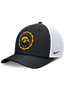 Nike Black Iowa Hawkeyes Modern Tradition 2T Trucker Adjustable Hat