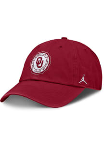 Nike Oklahoma Sooners Prep Club Unstructured Adjustable Hat - Cardinal