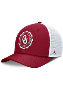 Nike Oklahoma Sooners Modern Tradition 2T Trucker Adjustable Hat - Cardinal