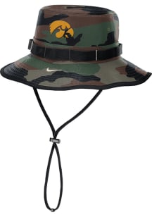 Iowa Hawkeyes Nike 2024 Apex Military Mens Bucket Hat - Green