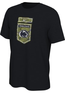Nike Penn State Nittany Lions Black Veterans Day Short Sleeve T Shirt