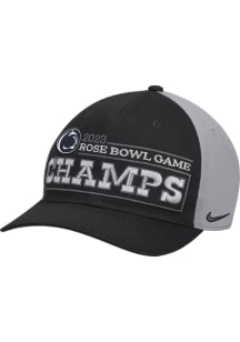 Nike Penn State Nittany Lions 2022 Rose Bowl Champs LR Adjustable Hat - Black