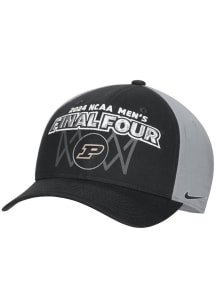 Nike Black Purdue Boilermakers 2024 Final Four Regional Champs LR C99 Adjustable Hat