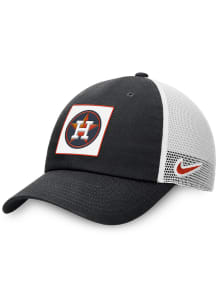 Nike Houston Astros Rise Structured Trucker Patch Adjustable Hat - Black
