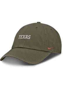 Nike Texas Longhorns 2024 Club Military Unstructured Adjustable Hat - Green