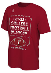 Nike Cincinnati Bearcats Red 2021 College Football Playoff Bound Short Sleeve T Shirt