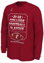 Nike Cincinnati Bearcats Red 2021 College Football Playoff Bound Long Sleeve T Shirt