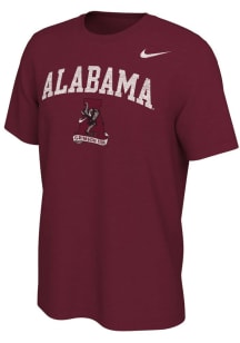 Nike Alabama Crimson Tide Crimson Vault Short Sleeve T Shirt