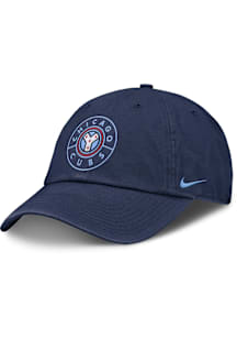 Nike Chicago Cubs City Connect Club Unstructured Adjustable Hat - Navy Blue