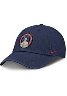 Nike Cleveland Guardians City Connect Club Unstructured Adjustable Hat - Navy Blue
