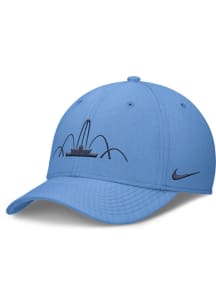 Nike Kansas City Royals Mens Light Blue City Connect Rise Structured Swoosh Flex Hat