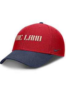 Nike Cleveland Guardians City Connect 2T Rise Structured Adjustable Hat - Red