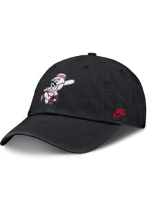 Nike Cincinnati Reds Cooperstown Logo Club Unstructured Adjustable Hat - Black