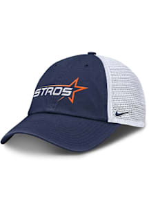 Nike Houston Astros City Connect Club Unstructured Trucker Adjustable Hat - Navy Blue