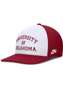 Nike Oklahoma Sooners Crimson NIKE PRO BR SNAPBACK CAP Mens Snapback Hat