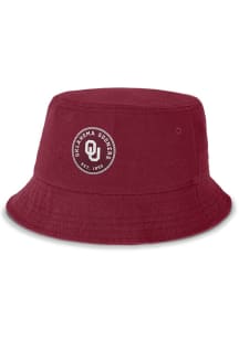 Nike Oklahoma Sooners Crimson JORDAN BRAND APEX SB SQUARE BRIM BUCKET CAP Mens Bucket Hat