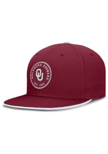 Nike Oklahoma Sooners Mens Crimson JORDAN BRAND TRUE FITTED CAP Fitted Hat