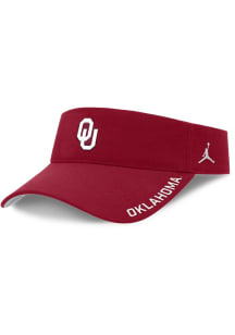 Nike Oklahoma Sooners Mens Crimson Ace Dri Fit Visor Adjustable Visor