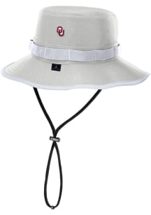 Nike Oklahoma Sooners Grey Gameday Boonie Bucket Mens Bucket Hat