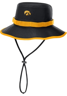 Iowa Hawkeyes Nike Gameday Boonie Bucket Mens Bucket Hat - Black