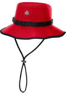 Ohio State Buckeyes Nike Gameday Boonie Bucket Mens Bucket Hat - Red