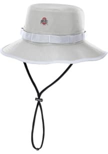Ohio State Buckeyes Nike Gameday Boonie Bucket Mens Bucket Hat - Grey