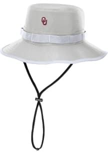 Nike Oklahoma Sooners Grey Gameday Boonie Bucket Mens Bucket Hat