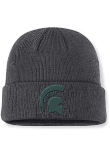 Michigan State Spartans Nike Terra Beanie Mens Knit Hat - Charcoal