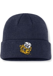 Michigan Wolverines Nike Terra Beanie Mens Knit Hat - Blue