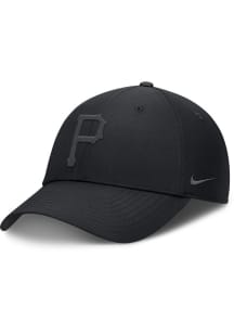 Nike Pittsburgh Pirates Tonal Ripstop Club Structured Adjustable Hat - Black