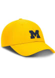 Nike Michigan Wolverines Jordan Brand Dri-Fit Club Structured Adjustable Hat - Yellow