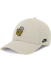 Nike White Michigan Wolverines Dri-Fit Club Unstructured Swoosh Adjustable Hat